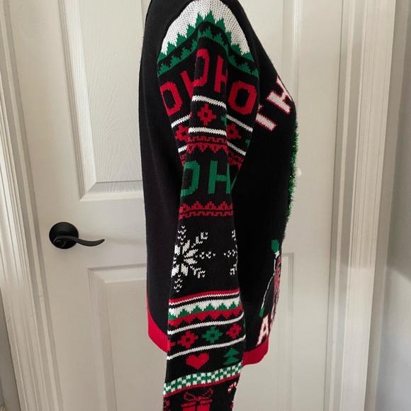 No Boundaries Grumpy Cat Christmas Sweater, Size L (11-13) - Picture 7 of 9